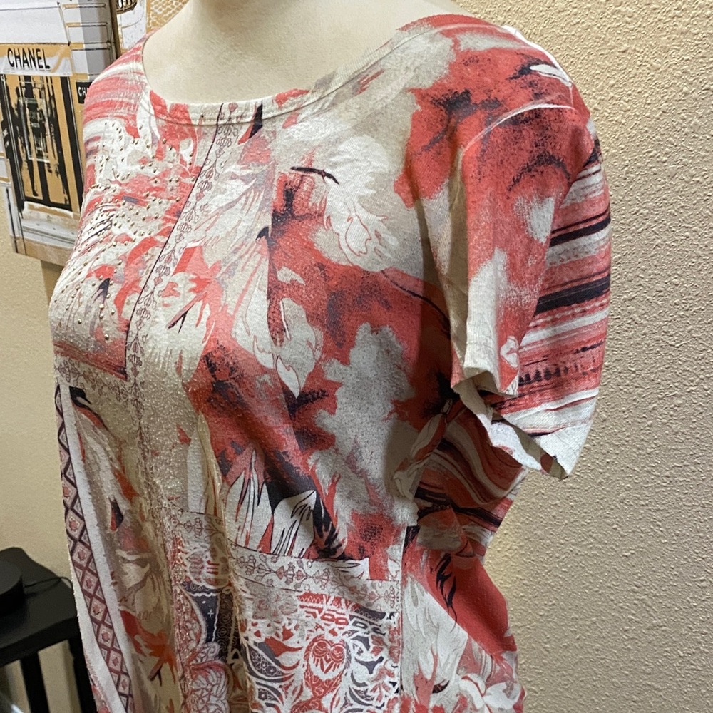 Floral Print Style & Co. Women's Top - Picture 3 of 5